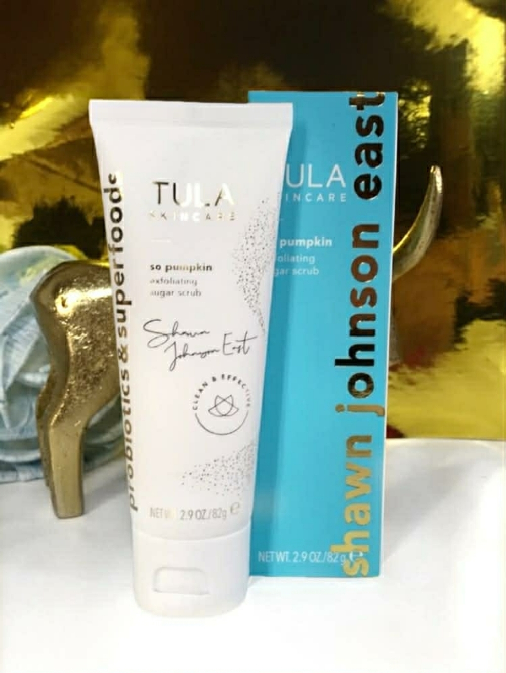 Tula So Pumpkin Exfoliating Facial Sugar Scrub LE Full Size 80g *BNIB!